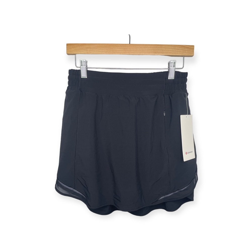 Lululemon Hotty Hot HR Skirt Long NWT Black High Rise